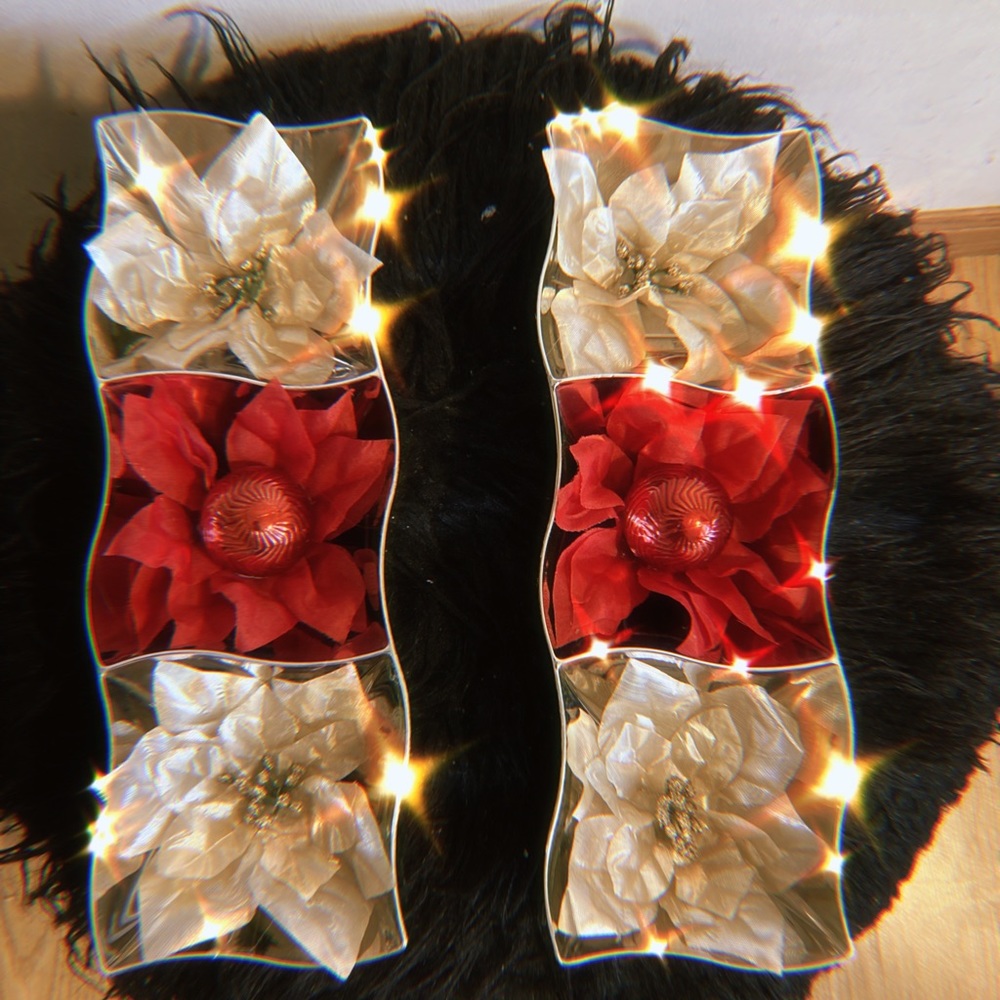 2 piece table decor